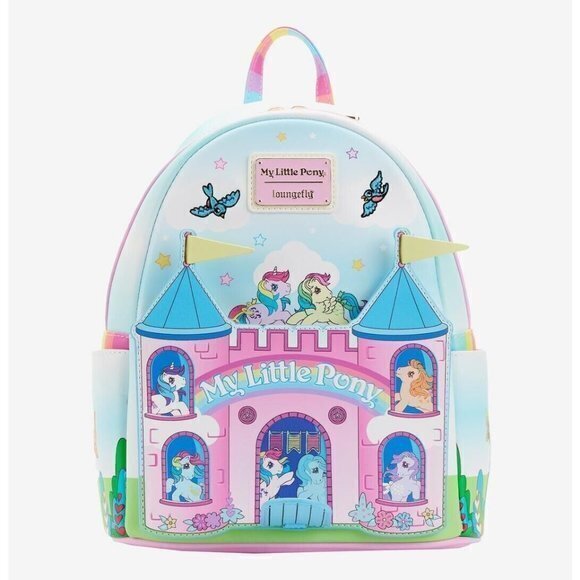 Loungefly Hasbro My Little Pony Dream Castle Mini‎ Backpack - Picture 1 of 5